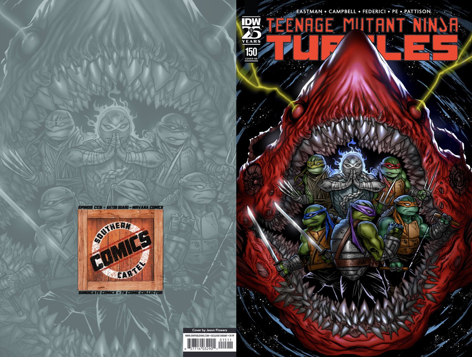 Teenage Mutant Ninja Turtles #150 | Jason Flowers Art